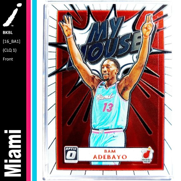 Miami Heat (Bam Adebayo) - BKBL [16_BA1] - Picture 1 of 3
